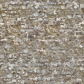Textures   -   ARCHITECTURE   -   STONES WALLS   -  Damaged walls - Damaged wall stone texture seamless 08277