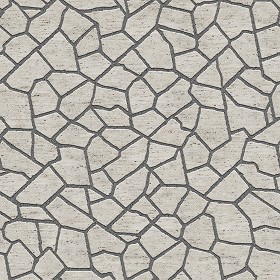 Textures   -   ARCHITECTURE   -   PAVING OUTDOOR   -  Flagstone - Roman travertine paving flagstone texture seamless 05907