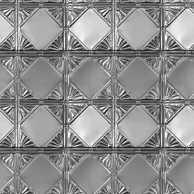 Textures   -   MATERIALS   -   METALS   -   Panels  - Silver metal panel texture seamless 10433 (seamless)