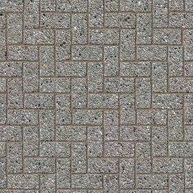 Textures   -   ARCHITECTURE   -   PAVING OUTDOOR   -   Pavers stone   -   Herringbone  - Stone paving outdoor herringbone texture seamless 06550 (seamless)