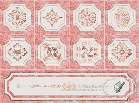 Textures   -   ARCHITECTURE   -   TILES INTERIOR   -   Ornate tiles   -  Geometric patterns - Ceramic floor tile geometric patterns texture seamless 18902