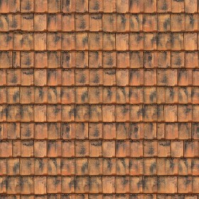 Textures   -   ARCHITECTURE   -   ROOFINGS   -  Clay roofs - Clay roofing residence texture seamless 03383