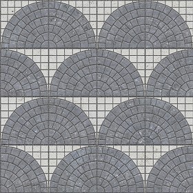 Textures   -   ARCHITECTURE   -   PAVING OUTDOOR   -   Pavers stone   -  Cobblestone - Cobblestone paving texture seamless 06449