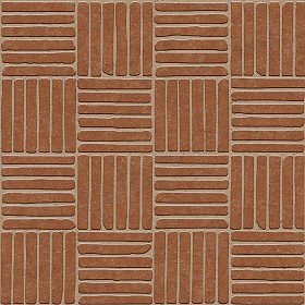 Textures   -   ARCHITECTURE   -   PAVING OUTDOOR   -   Terracotta   -   Blocks regular  - Cotto paving outdoor regular blocks texture seamless 06681 (seamless)