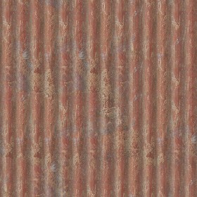 Textures   -   MATERIALS   -   METALS   -  Corrugated - Dirty corrugated metal texture seamless 09961