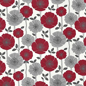 Textures   -   MATERIALS   -   WALLPAPER   -  Floral - Floral wallpaper texture seamless 11024
