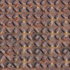 Textures   -   MATERIALS   -   METALS   -   Plates  - Iron rusty dirty metal plate texture seamless 10616 (seamless)