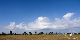 Textures   -   BACKGROUNDS &amp; LANDSCAPES   -   SKY &amp; CLOUDS  - Sky with rural background 18361