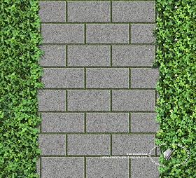 Textures   -   ARCHITECTURE   -   PAVING OUTDOOR   -   Parks Paving  - Stone park paving texture seamless 18798 (seamless)