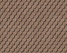 Textures   -   ARCHITECTURE   -   ROOFINGS   -   Shingles wood  - Wood shingle roof texture seamless 03821 (seamless)
