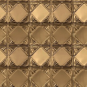 Textures   -   MATERIALS   -   METALS   -  Panels - Bronze metal panel texture seamless 10435