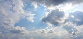 Textures   -   BACKGROUNDS &amp; LANDSCAPES   -  SKY &amp; CLOUDS - Cloudy sky background 18362