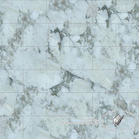 Textures   -   ARCHITECTURE   -   TILES INTERIOR   -   Marble tiles   -  Green - Sea green marble floor tile texture seamless 19150