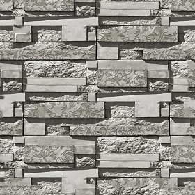 Textures   -   ARCHITECTURE   -   STONES WALLS   -   Claddings stone   -  Interior - Stone cladding internal walls texture seamless 08072