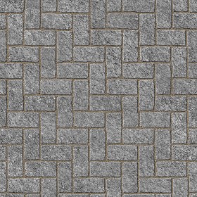 Textures   -   ARCHITECTURE   -   PAVING OUTDOOR   -   Pavers stone   -  Herringbone - Stone paving outdoor herringbone texture seamless 06552