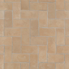 Textures   -   ARCHITECTURE   -   TILES INTERIOR   -  Terracotta tiles - Terracotta handmade tiles texture seamless 16053