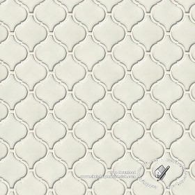Textures   -   ARCHITECTURE   -   TILES INTERIOR   -   Ornate tiles   -   Geometric patterns  - Arabescque mosaic tile texture seamless 18904 (seamless)