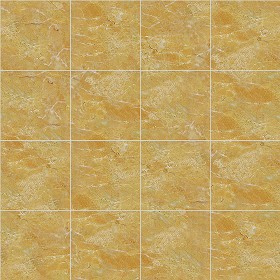 Textures   -   ARCHITECTURE   -   TILES INTERIOR   -   Marble tiles   -  Yellow - Breccia yellow marble floor tile texture seamless 14939