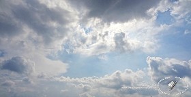 Textures   -   BACKGROUNDS &amp; LANDSCAPES   -  SKY &amp; CLOUDS - Cloudy sky background b 18363