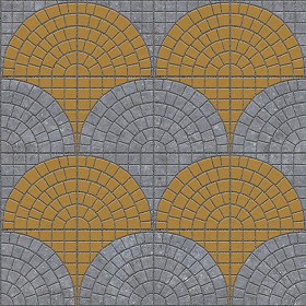 Textures   -   ARCHITECTURE   -   PAVING OUTDOOR   -   Pavers stone   -   Cobblestone  - Cobblestone paving texture seamless 06451 (seamless)