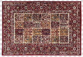 Textures   -   MATERIALS   -   RUGS   -  Persian &amp; Oriental rugs - Cut out persian rug texture 20158