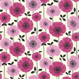 Textures   -   MATERIALS   -   WALLPAPER   -  Floral - Floral wallpaper texture seamless 11026