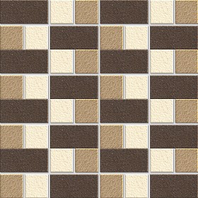 Textures   -   ARCHITECTURE   -   TILES INTERIOR   -   Mosaico   -   Mixed format  - Mosaico mixed size tiles texture seamless 15580 (seamless)