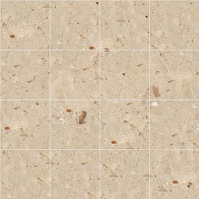 Textures   -   ARCHITECTURE   -   TILES INTERIOR   -   Marble tiles   -   Cream  - Pearled sicilia marble tile texture seamless 14295 (seamless)