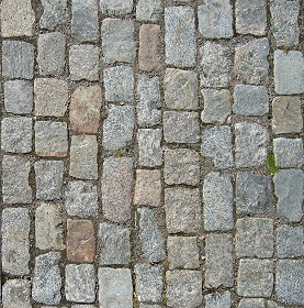 Textures   -   ARCHITECTURE   -   ROADS   -   Paving streets   -  Cobblestone - Street paving cobblestone texture seamless 07378