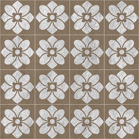 Textures   -   ARCHITECTURE   -   TILES INTERIOR   -   Cement - Encaustic   -   Victorian  - Victorian cement floor tile texture seamless 13699 (seamless)