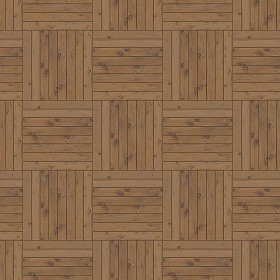 Textures   -   ARCHITECTURE   -   WOOD FLOORS   -  Parquet square - Wood flooring square texture seamless 05432