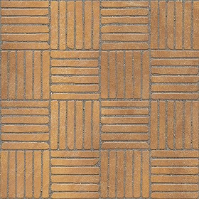 Textures   -   ARCHITECTURE   -   PAVING OUTDOOR   -   Terracotta   -  Blocks regular - Cotto paving outdoor regular blocks texture seamless 06684