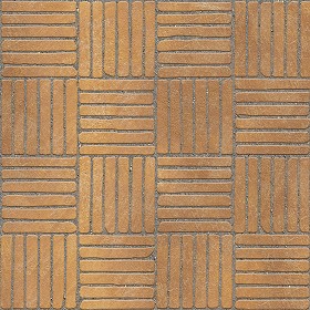 Textures   -   ARCHITECTURE   -   PAVING OUTDOOR   -   Terracotta   -   Blocks regular  - Cotto paving outdoor regular blocks texture seamless 06684 (seamless)