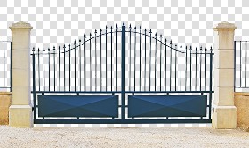 Textures   -   ARCHITECTURE   -   BUILDINGS   -  Gates - Cut out metal entrance gate 18612