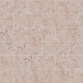 Textures   -   ARCHITECTURE   -   TILES INTERIOR   -   Marble tiles   -  Pink - Flavia pink floor marble tile texture seamless 14546