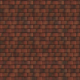 Textures   -   ARCHITECTURE   -   ROOFINGS   -  Flat roofs - France Tuile plate clay roof tiles texture seamless 03565