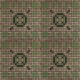 Textures   -   ARCHITECTURE   -   TILES INTERIOR   -   Mosaico   -   Classic format   -  Patterned - Mosaico patterned tiles texture seamless 15072