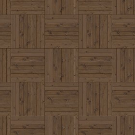 Textures   -   ARCHITECTURE   -   WOOD FLOORS   -  Parquet square - Wood flooring square texture seamless 05433