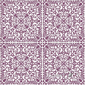 Textures   -   ARCHITECTURE   -   TILES INTERIOR   -   Ornate tiles   -   Mixed patterns  - Ceramic ornate tile texture seamless 20275 (seamless)