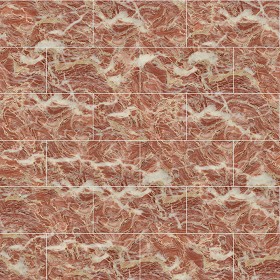 Textures   -   ARCHITECTURE   -   TILES INTERIOR   -   Marble tiles   -  Red - Cresta red marble floor tile texture seamless 14630