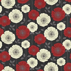 Textures   -   MATERIALS   -   WALLPAPER   -  Floral - Floral wallpaper texture seamless 11028