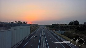 Textures   -   BACKGROUNDS &amp; LANDSCAPES   -  SUNRISES &amp; SUNSETS - Sunrise with highway background 18400