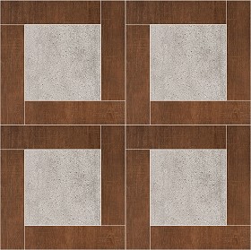 Textures   -   ARCHITECTURE   -   TILES INTERIOR   -  Ceramic Wood - Wood concrete ceramic tile texture seamless 16856