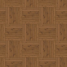 Textures   -   ARCHITECTURE   -   WOOD FLOORS   -  Parquet square - Wood flooring square texture seamless 05434