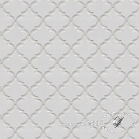 Textures   -   ARCHITECTURE   -   TILES INTERIOR   -   Ornate tiles   -  Geometric patterns - Arabescque mosaic tile texture seamless 18907