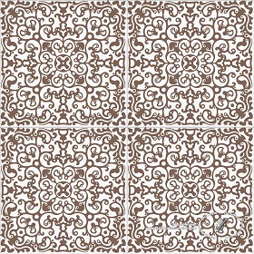 Textures   -   ARCHITECTURE   -   TILES INTERIOR   -   Ornate tiles   -  Mixed patterns - Ceramic ornate tile texture seamless 20276