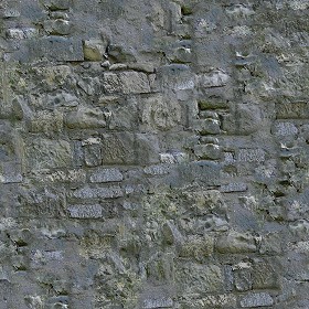 Textures   -   ARCHITECTURE   -   STONES WALLS   -  Damaged walls - Damaged wall stone texture seamless 08283