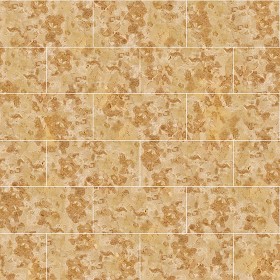 Textures   -   ARCHITECTURE   -   TILES INTERIOR   -   Marble tiles   -  Yellow - Istria yellow marble floor tile texture seamless 14942