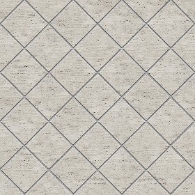 Textures   -   ARCHITECTURE   -   PAVING OUTDOOR   -   Marble  - Roman travertine paving outdoor texture seamless 17819 (seamless)