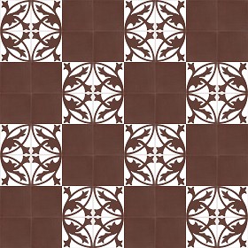 Textures   -   ARCHITECTURE   -   TILES INTERIOR   -   Cement - Encaustic   -  Encaustic - Traditional encaustic cement ornate tile texture seamless 13483